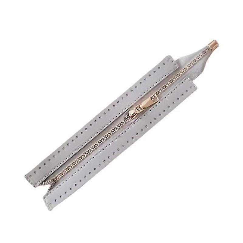 1PC Useful Accessories Sewing Soft Zippers For Woven Bag Custom PU Leather Fashion High Quality DIY