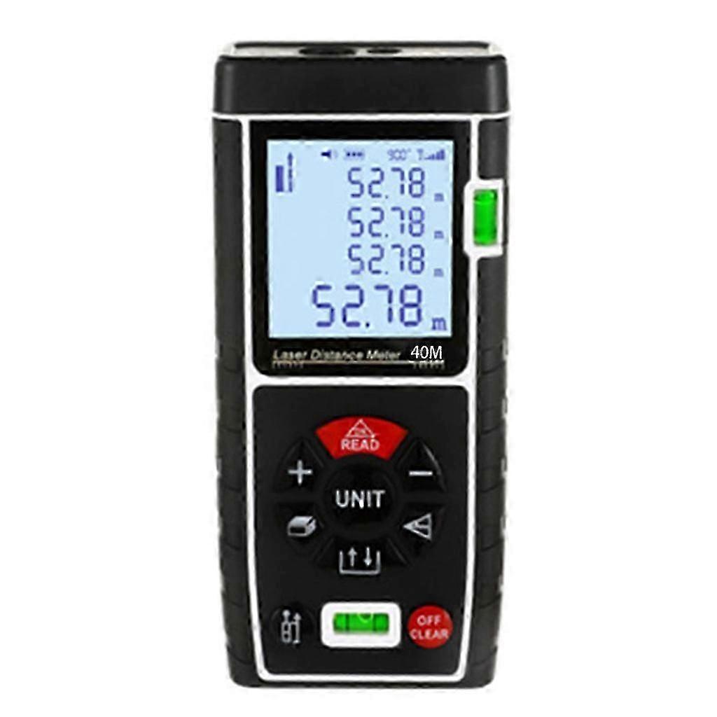 Building Measure Device Ruler Laser Distance Meter Test Tool 40m Rangefinder