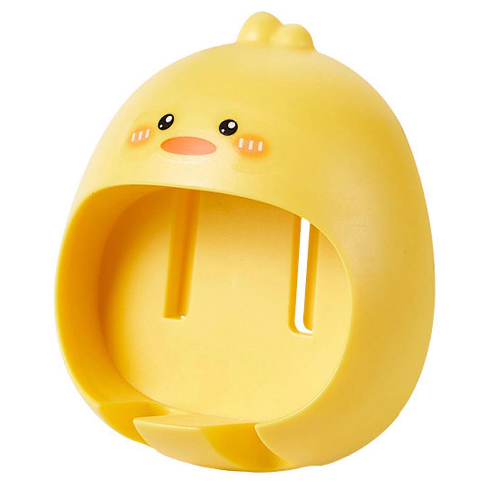 Toothbrush Holder, Cartoon Animal, Wall Mounted