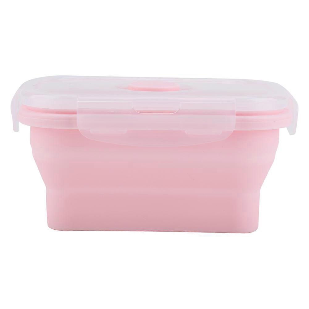 Silicone Lunch Box Folding Microwave Lunchbox Food Container