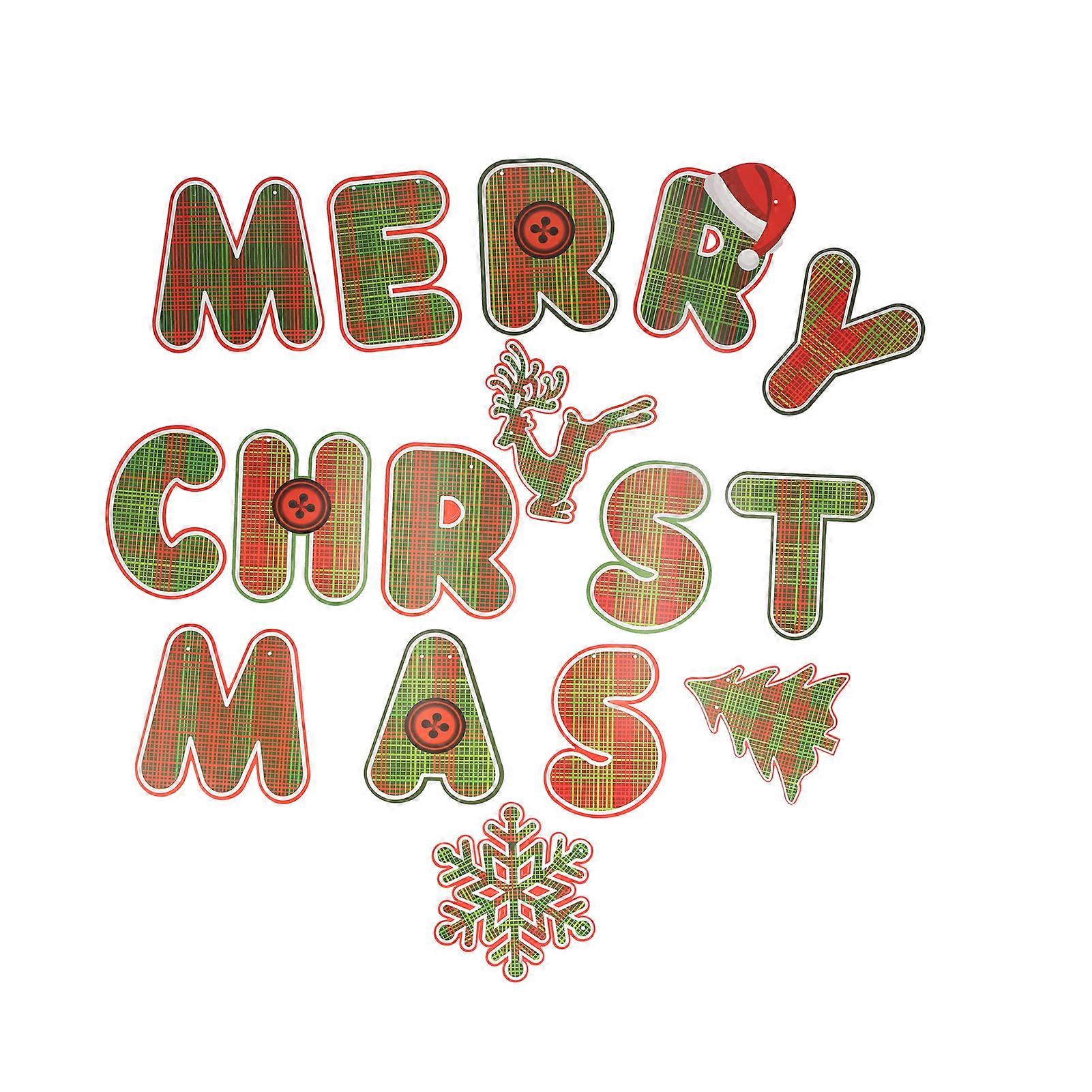 Christmas Sticker Window Glass Decoration with Snowflake Pattern for Holiday Home Decor, Removable, 18"x12" Size