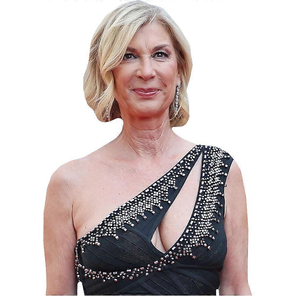 Michèle Laroque (Abito Nero) Mezzo Corpo Buddy Cutout