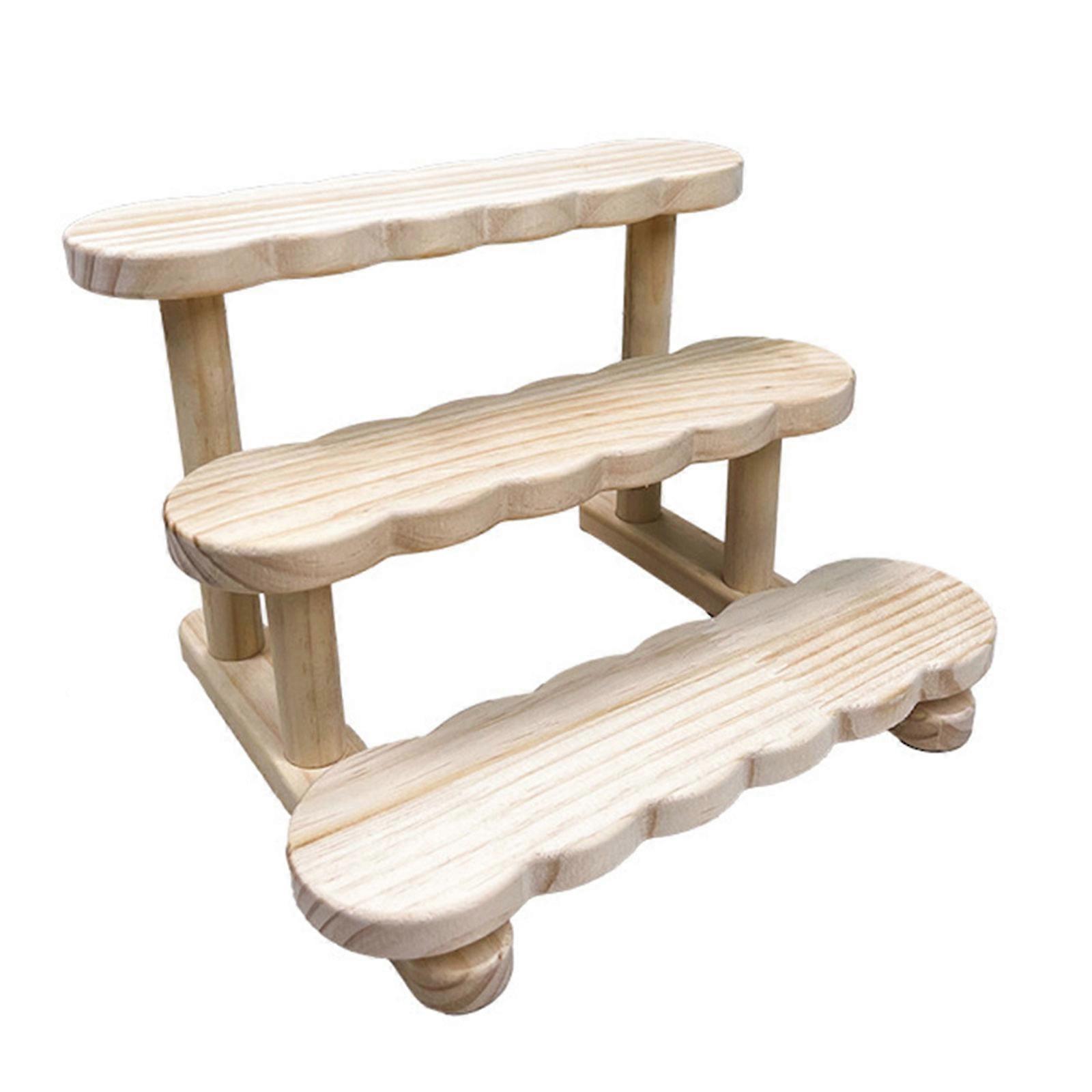Simple Designs Wood Display Holder High Quality Wood Display Shelf Storage Holder For Collectors And Enthusiasts