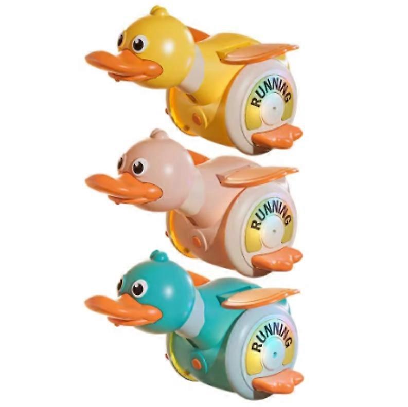 Crawling Duck Dog Toys, Interactive Dancing Duck Toys with Music Sounds & Lights
