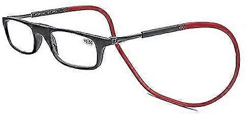 Magnetic Hanging Neck Glasses Portable Foldable Tr90 Reading Glasses For Men Women