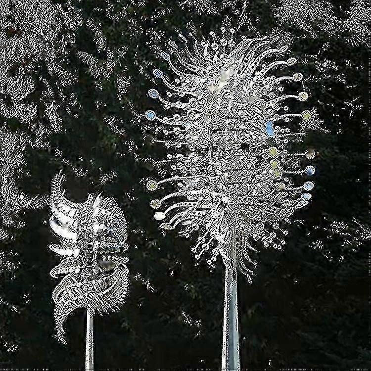 Outdoor Rotating Metal Wind Chimes