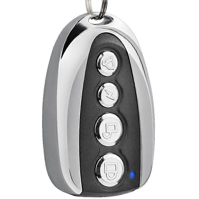 U-shaped 433Mhz Wireless Universal Copy Remote Control Metal 4 Key Garage Door Duplicator Mini Portable Key Controller