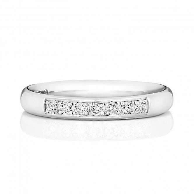Wedding Band 18ct White Gold Diamond Eternity Ring WQ224W/I