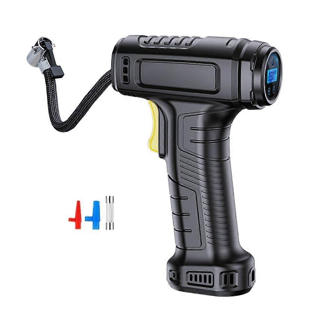 Bil Luft Dæk Pumpe Inflator Kompressor Elektrisk Auto ShutOff Bærbar 100W 12V