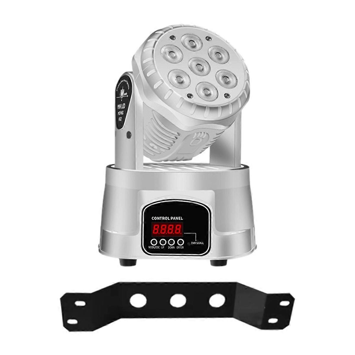 Mini LED Moving Head Wash for DJ Music Party Dance Club B UK Plug