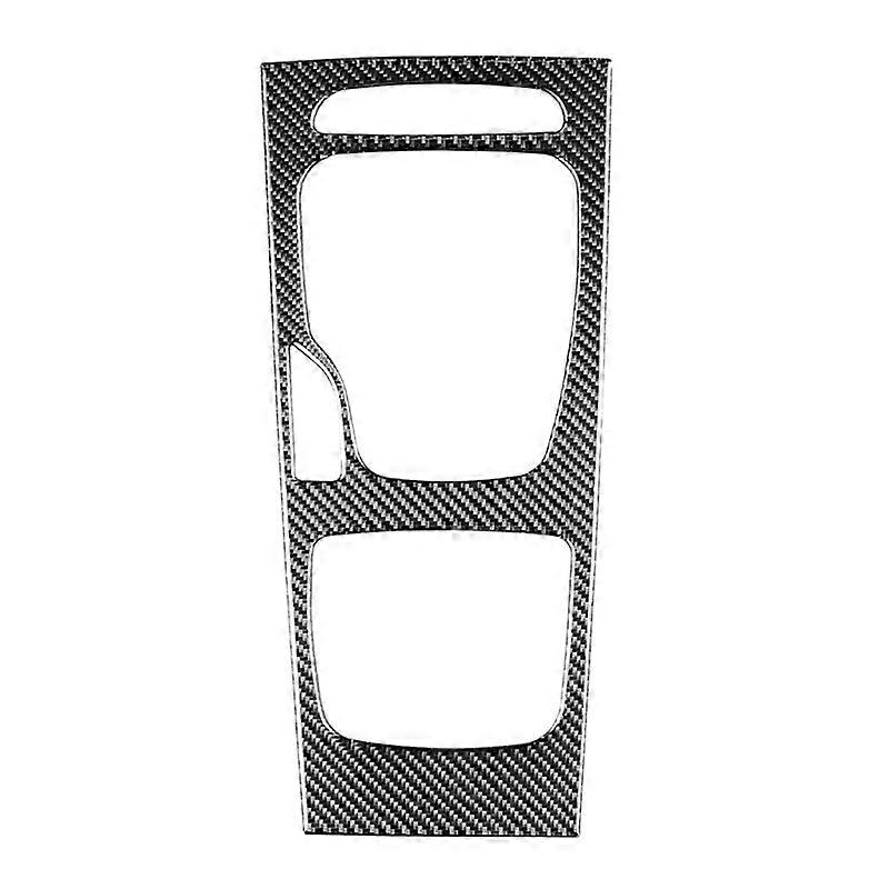 Carbon Fiber Central Control Panel Gear Panel Cover Trim Sticker