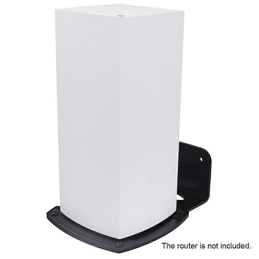 Metal Wall Mount Holder Bracket Stand Compatible with Linksys MX5300 WiFi 6 Mesh Router Durable Wall Hanger for Network Devices