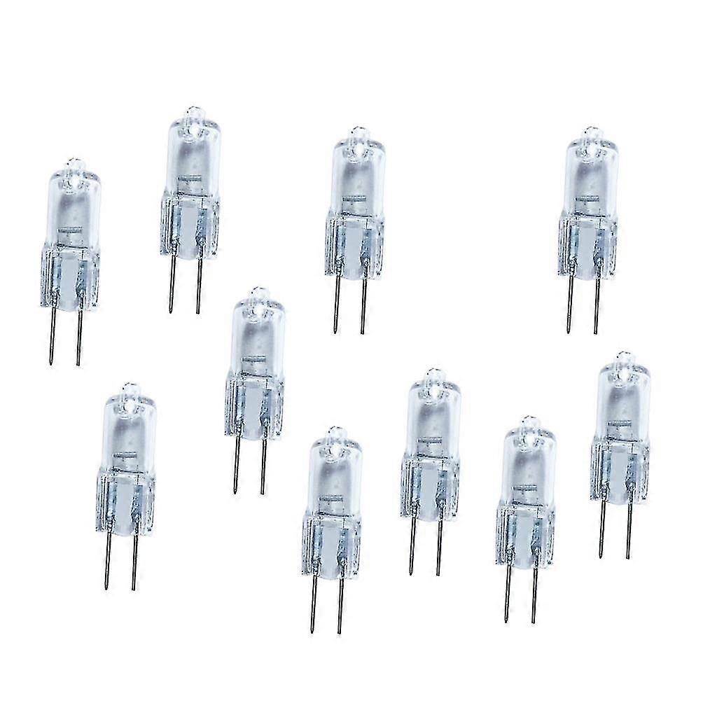 10 Piece Super Bright G4 6V 10w Tungsten Halogen Base Bulb Lamp Light