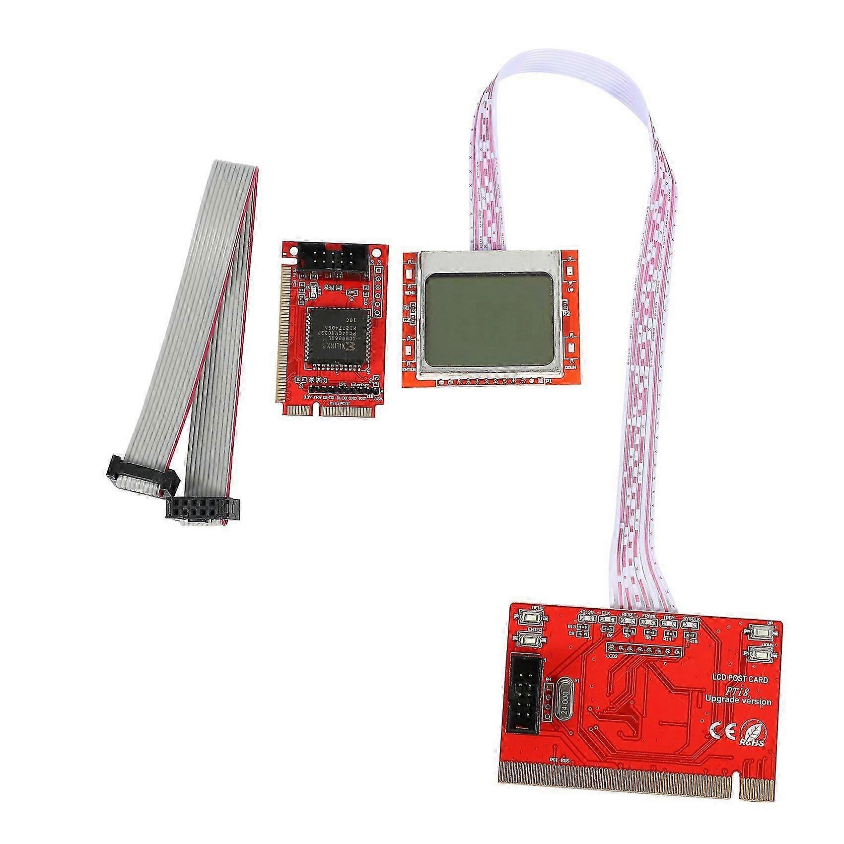 Lcd Tablet PC Motherboard Analyzer Diagnostic Post Tester Card Checker Professional compatible with Computer La