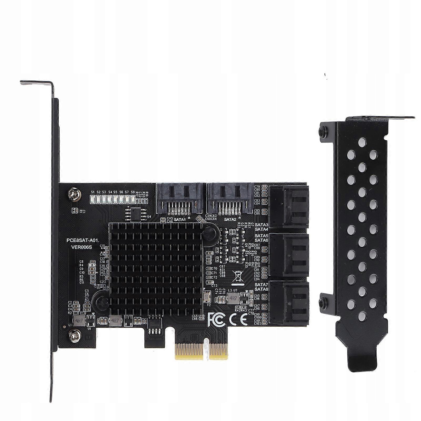 Pci-e Controller Uitbreidingskaart Voor Sata3.0 8-p