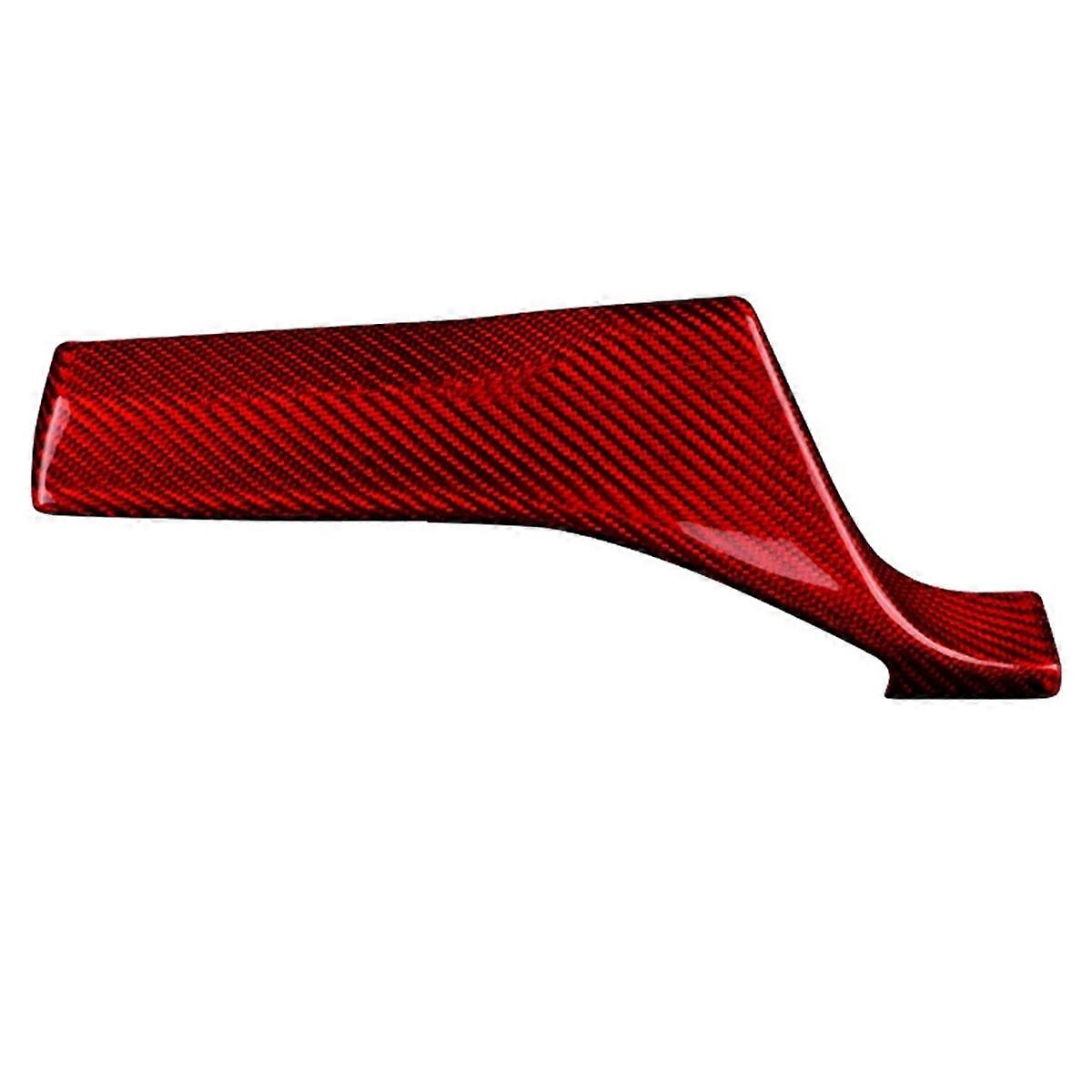 Carbon Fiber Sticker for Subaru Crosstrek Impreza 2024 Red