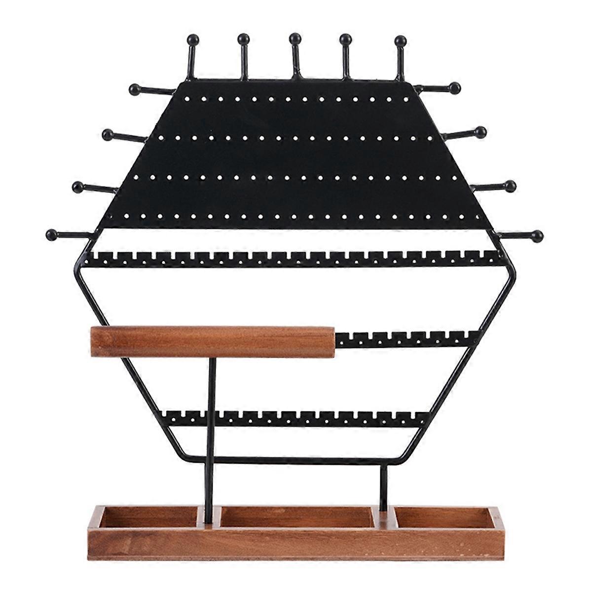 High-End Version Hexagonal Jewelry Display Rack Jewelry Storage Rack
