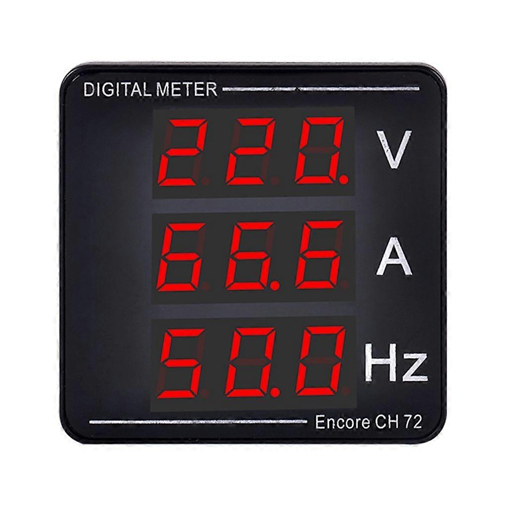 High Performance Digital Voltmeter Ammeter Panel AC50-500V 1-140A LED Display