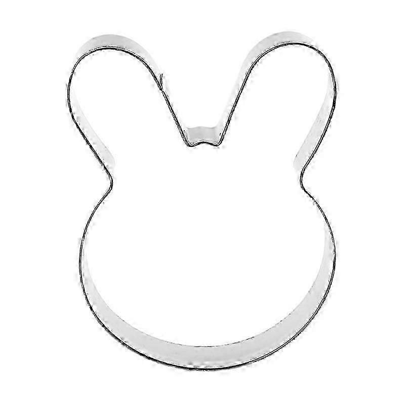 Påskekanin for hode Rustfritt stål Cookie Cutter Cake Baking Chocolate
