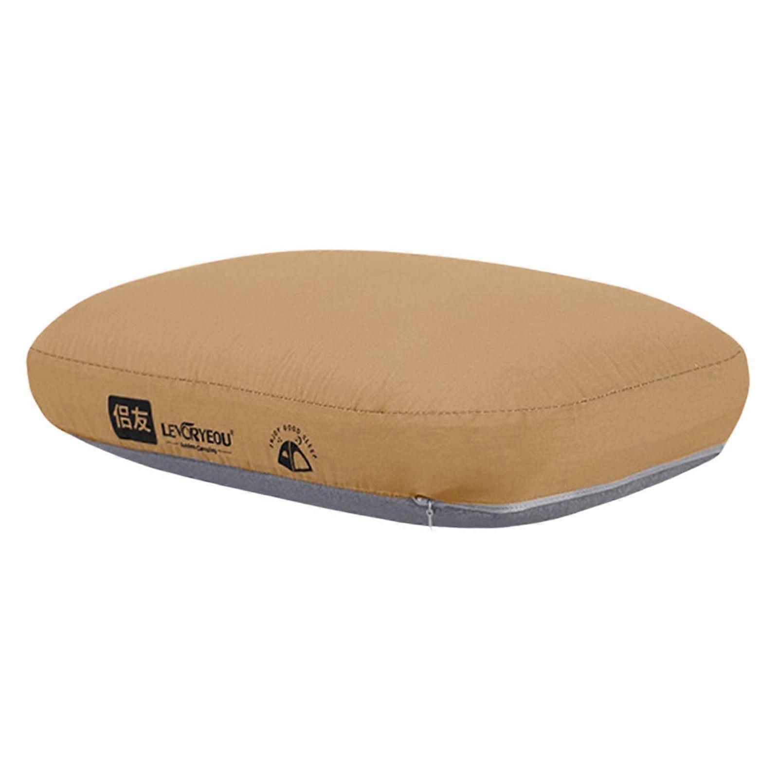 Memory Foam Camping Pillow Breathable Material Ergonomic Sleeping Bed Pillow
