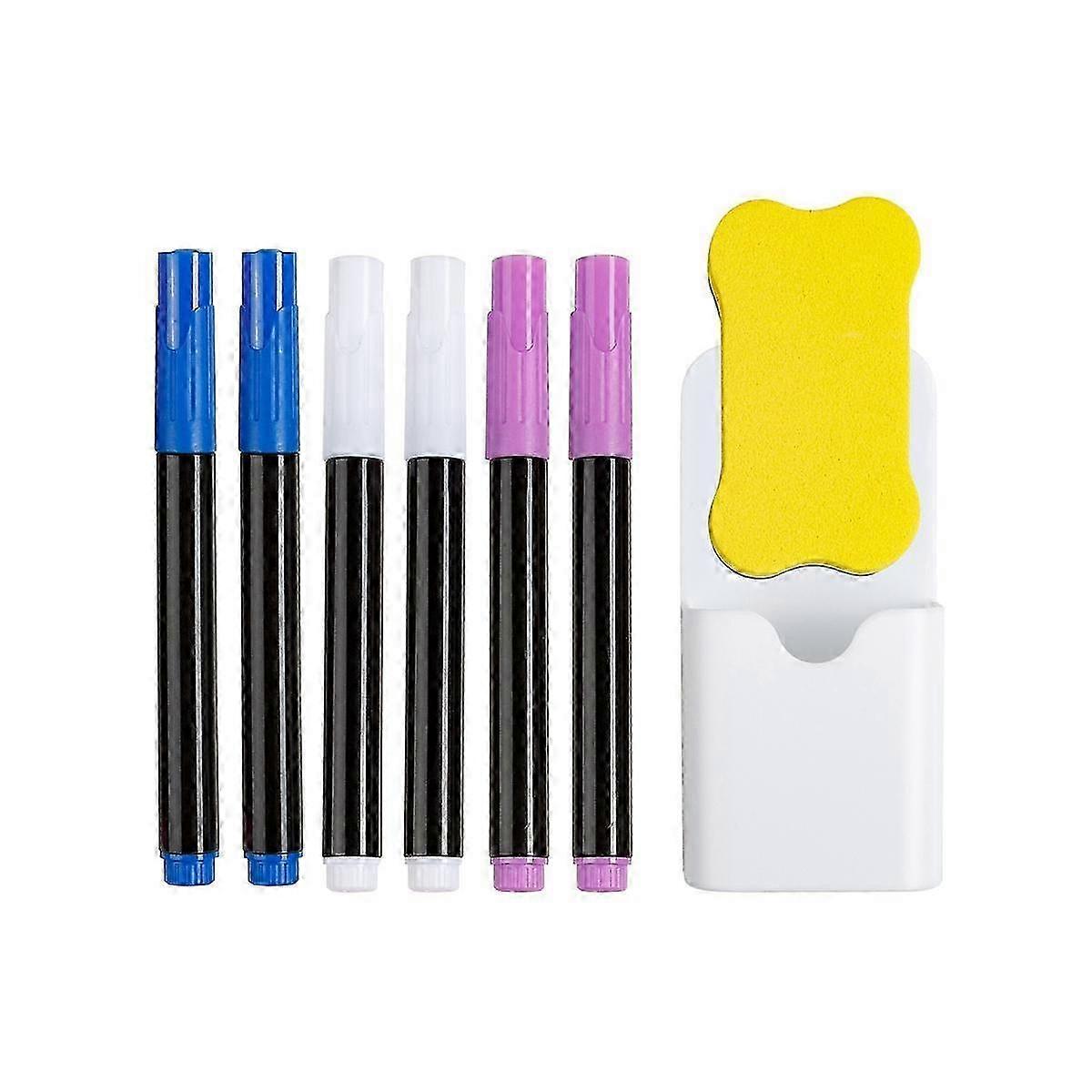 1 Set 16X12Inch Clear Magnetic for Fridge, Clear Board Dry Erase Fridge for Reusable Planner with D