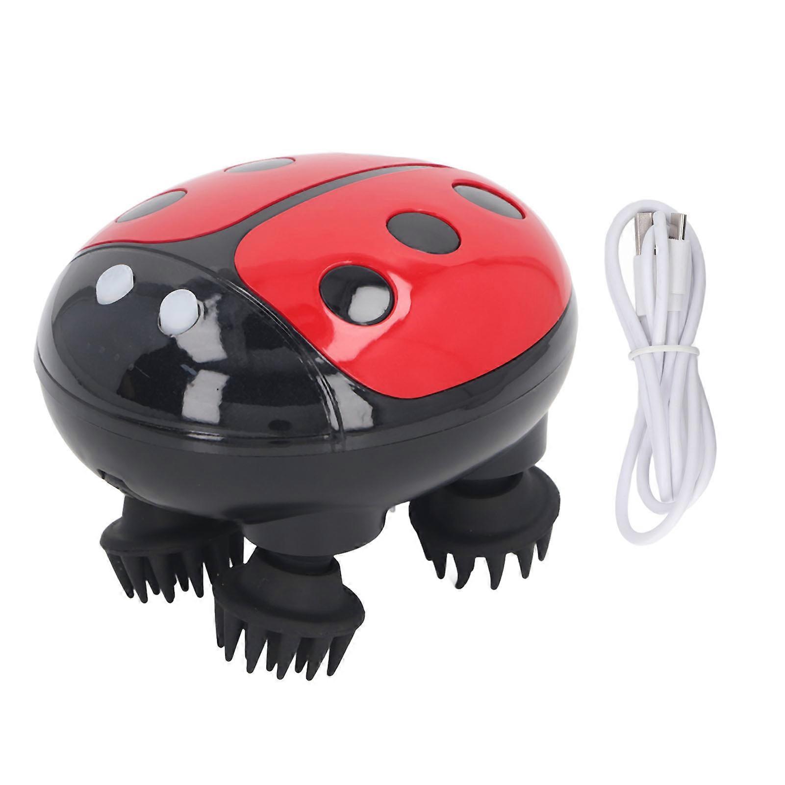 Waterproof Head Massager Micro Current Low Frequency Pulse Intelligent Portable Head Scratcher