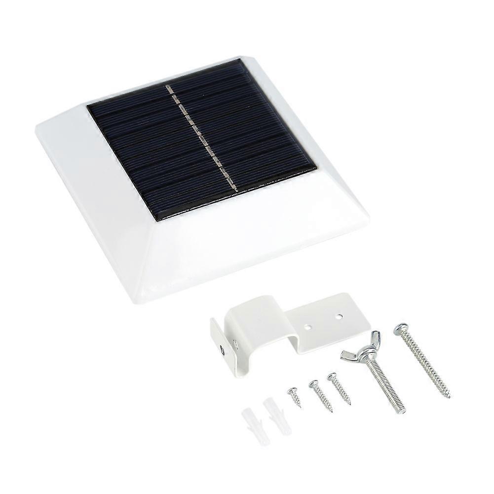 Solar Powered 6 LED Light Motion Sensor Outdoor Garden Wall Pathway Security Lamp