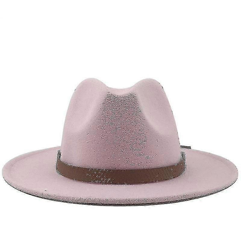 Bred Brem Høst Trilby Caps, Vinter Panama Hatt