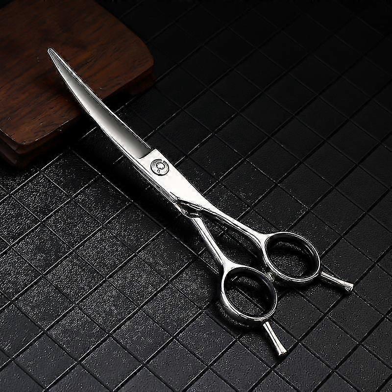 Exclusive Fur Scissors Paw Scissors Curved Hair Scissors Dog Hair Scissors (175mm)