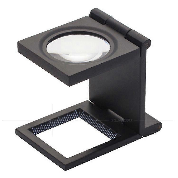 10x Magnifier Hands-free Foldable Reading Desktop Portable Magnifier Professional Square Magnifier