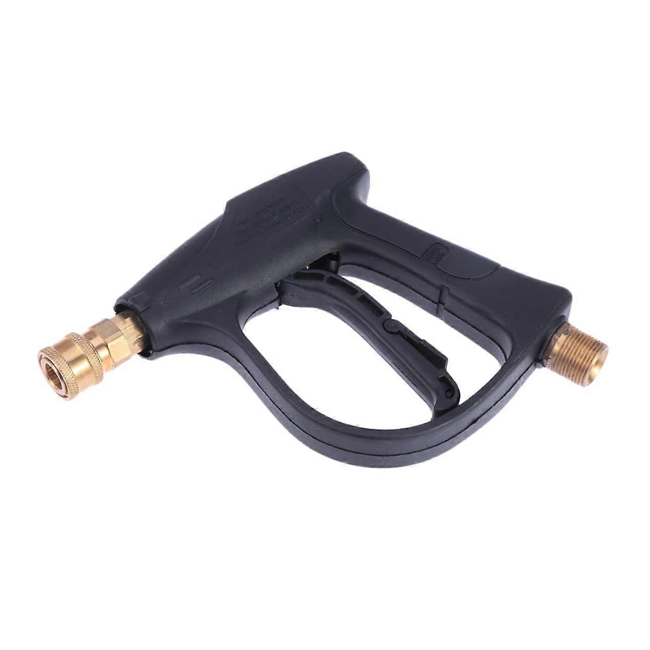 Pressure Washer Wand High Pressure Washer Tool with Safety Lock Ergonomic Handle for Cars Windows Driveways Courtyards Compatible with Quick Release