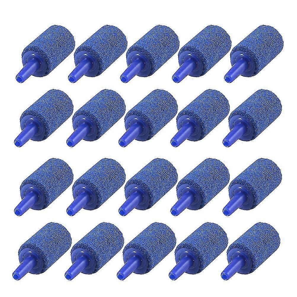 20 Pcs Oul Diffuser Airstones Aquariums Air Hydroponics Ceramic Airstones Diffuser Bubble Air Pump Aerator Diffuser