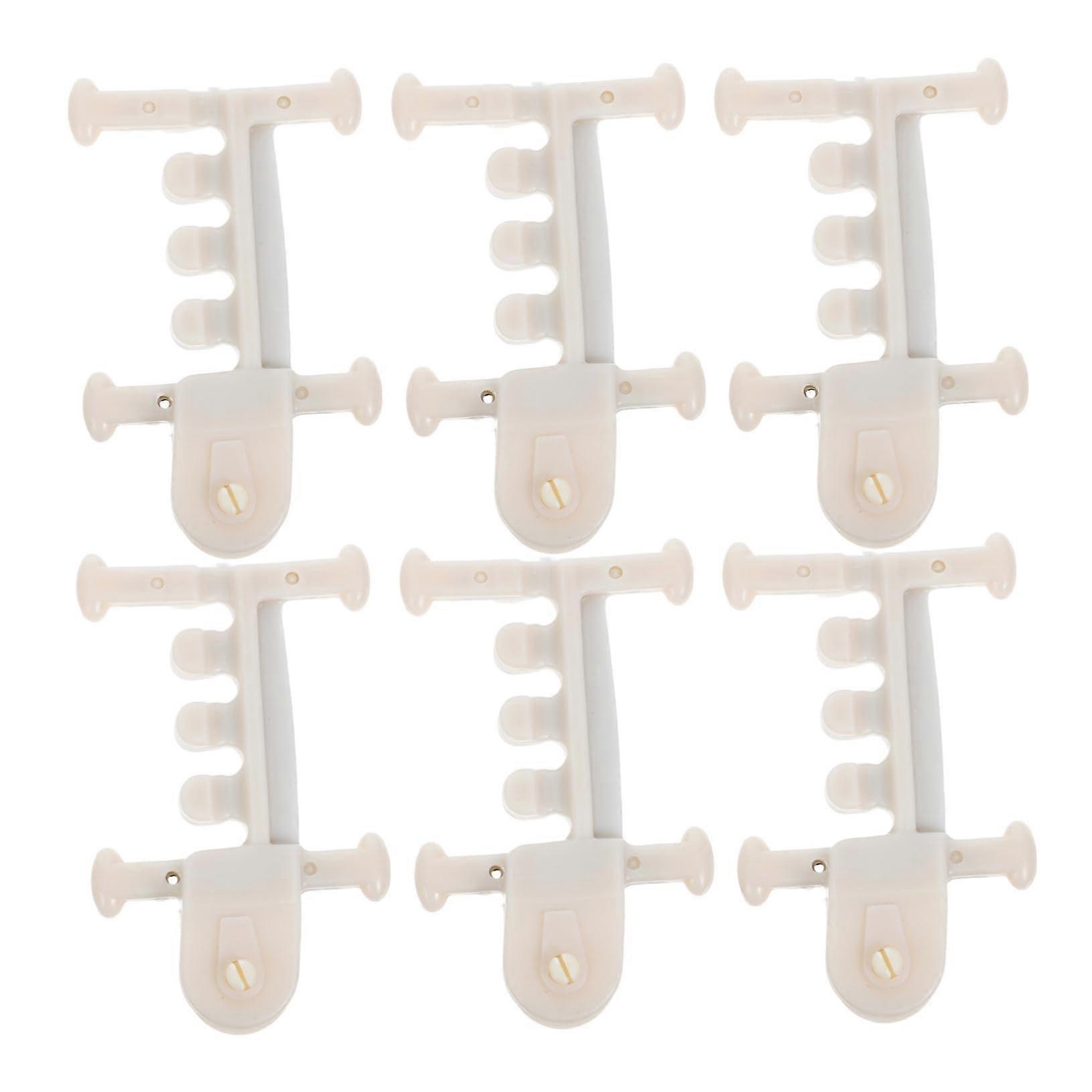 Highstrength Greenhouse Clips Pulley Clamp Set Weather Resistant Durable Row Cover Clips for Easy Setup and Gardening