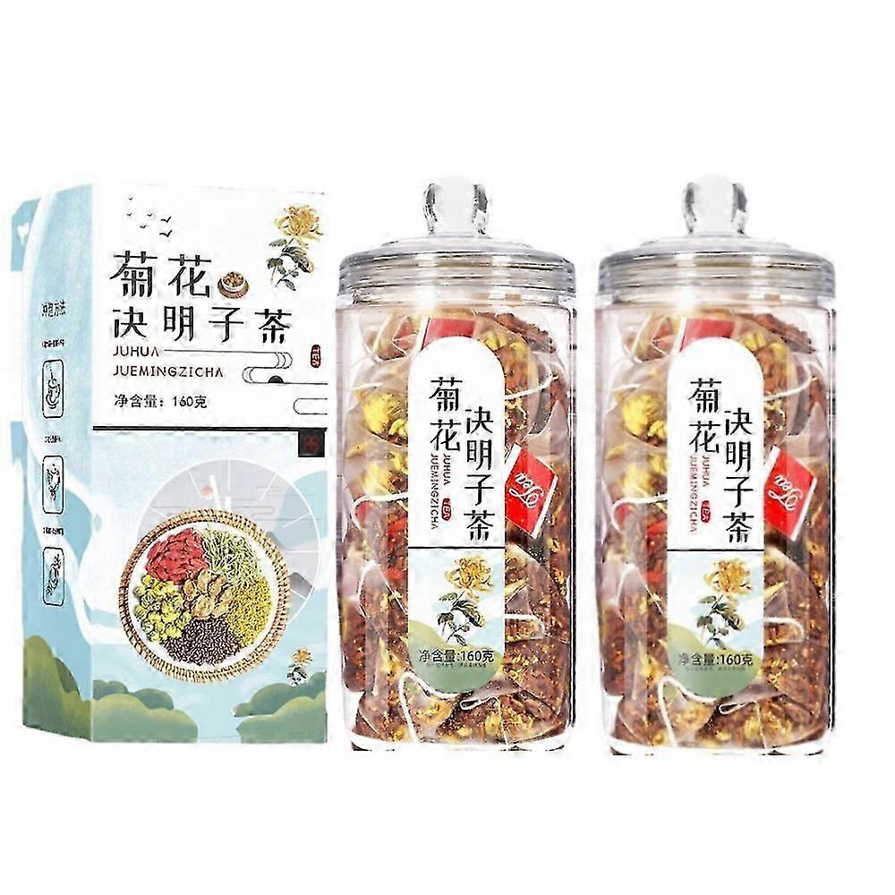 1-3X שקיקי תה זרעי חרצית קאסיה, תה כבד עיניים סיני, שורש בורדוק