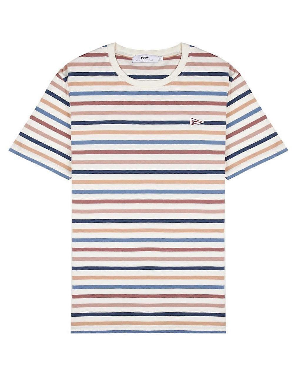 Men's Olow Pereira Stripe T-shirt - Multi