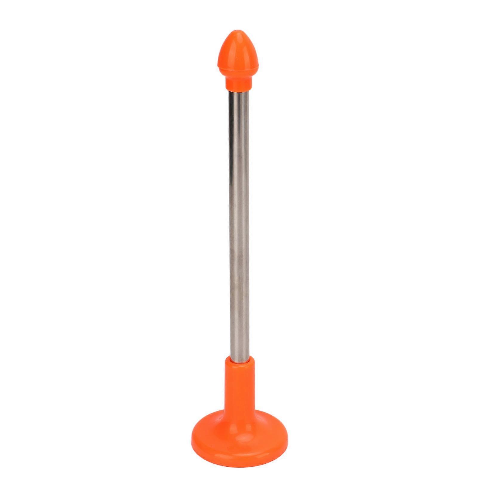 Cutting Direction Indicator Orange 2 Sections Telescopic Golf Alignment Swing Training Aid Stick