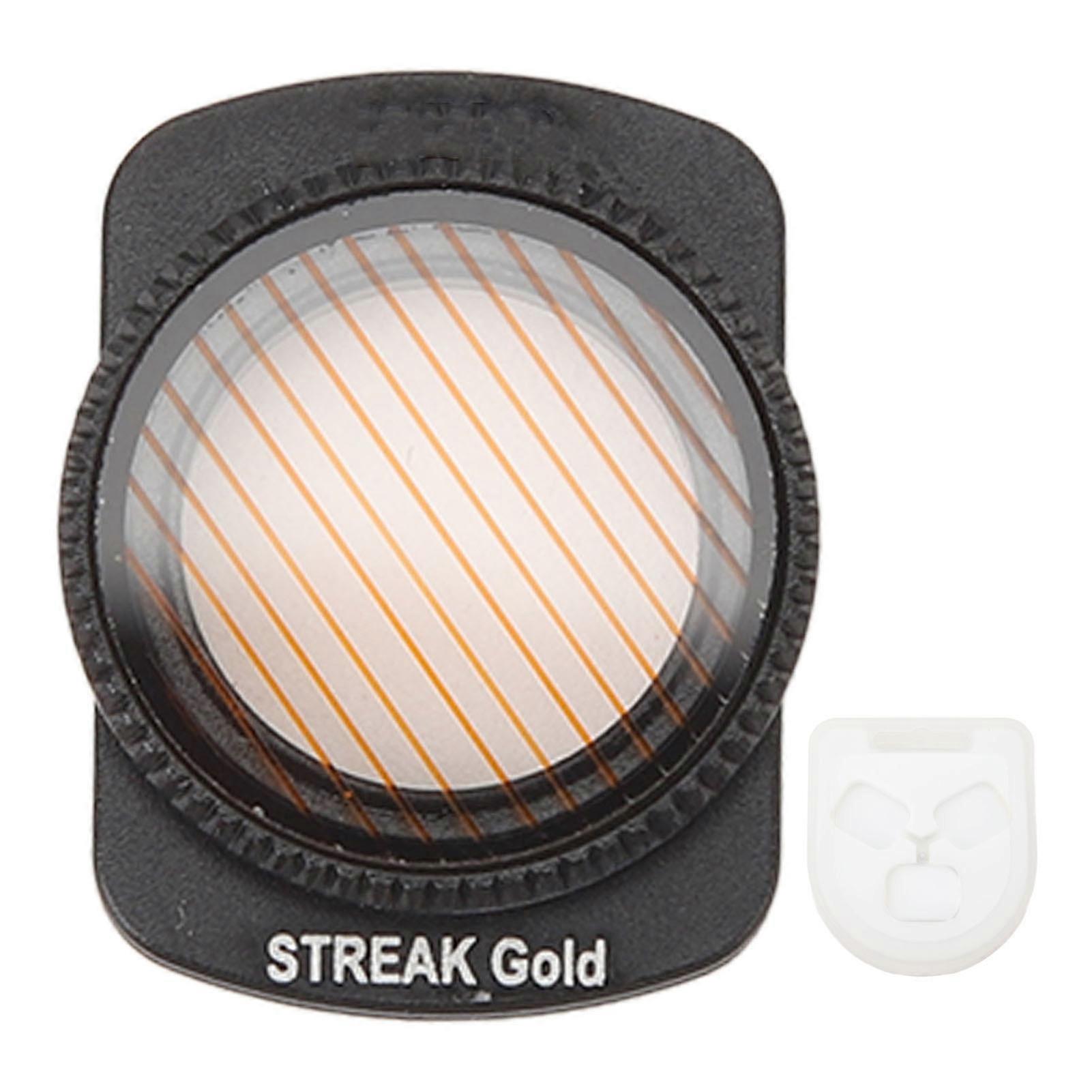 Osmo Pocket 3 Streak Effect Lens Filter - HD Coating, Portable, Durable, Cinematic Effects