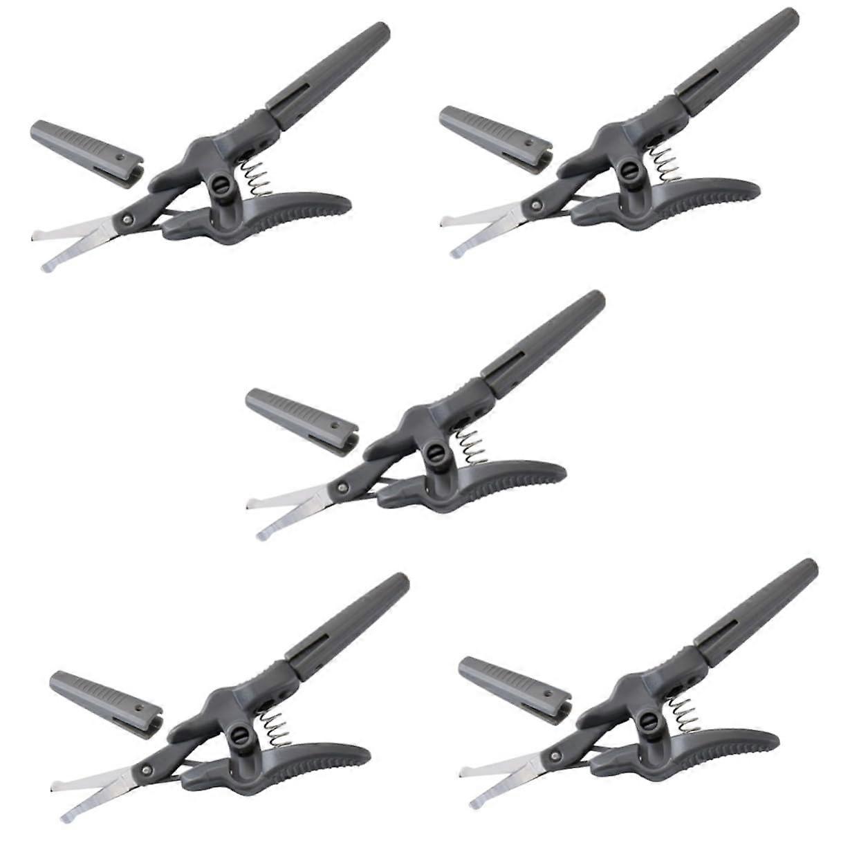 5pcs Facial Hair Scissors Eyebrow Scissors for Women Nose Hair Scissor Brow Trimmer Scissor