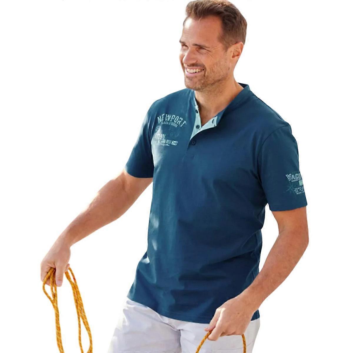 Atlas For Men Mens Henley T-Shirt (Pack of 2) Fruugo US