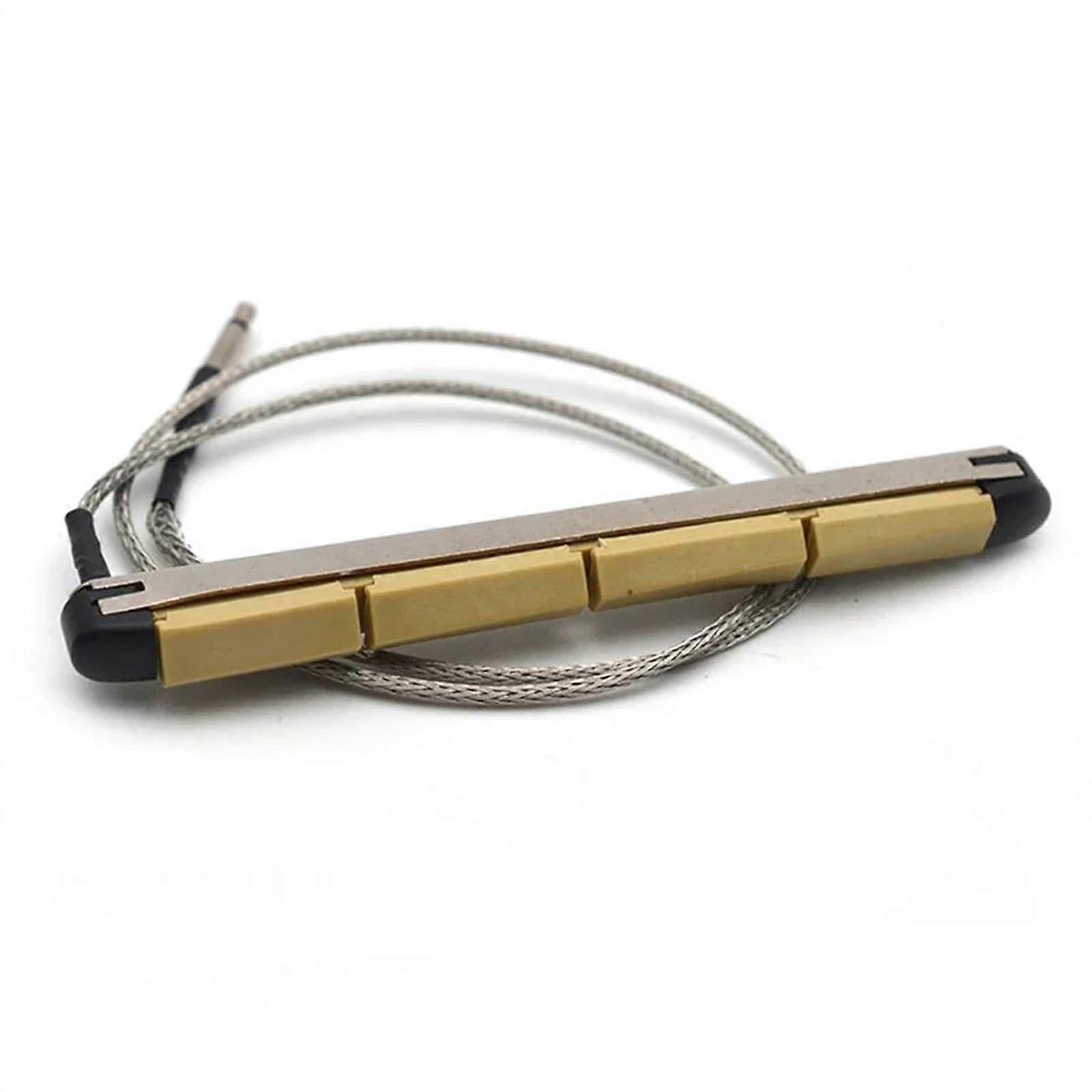 1pc Piezo Pickups Under Bridge Saddle For 4/6 String Acoustic Guitars Bass