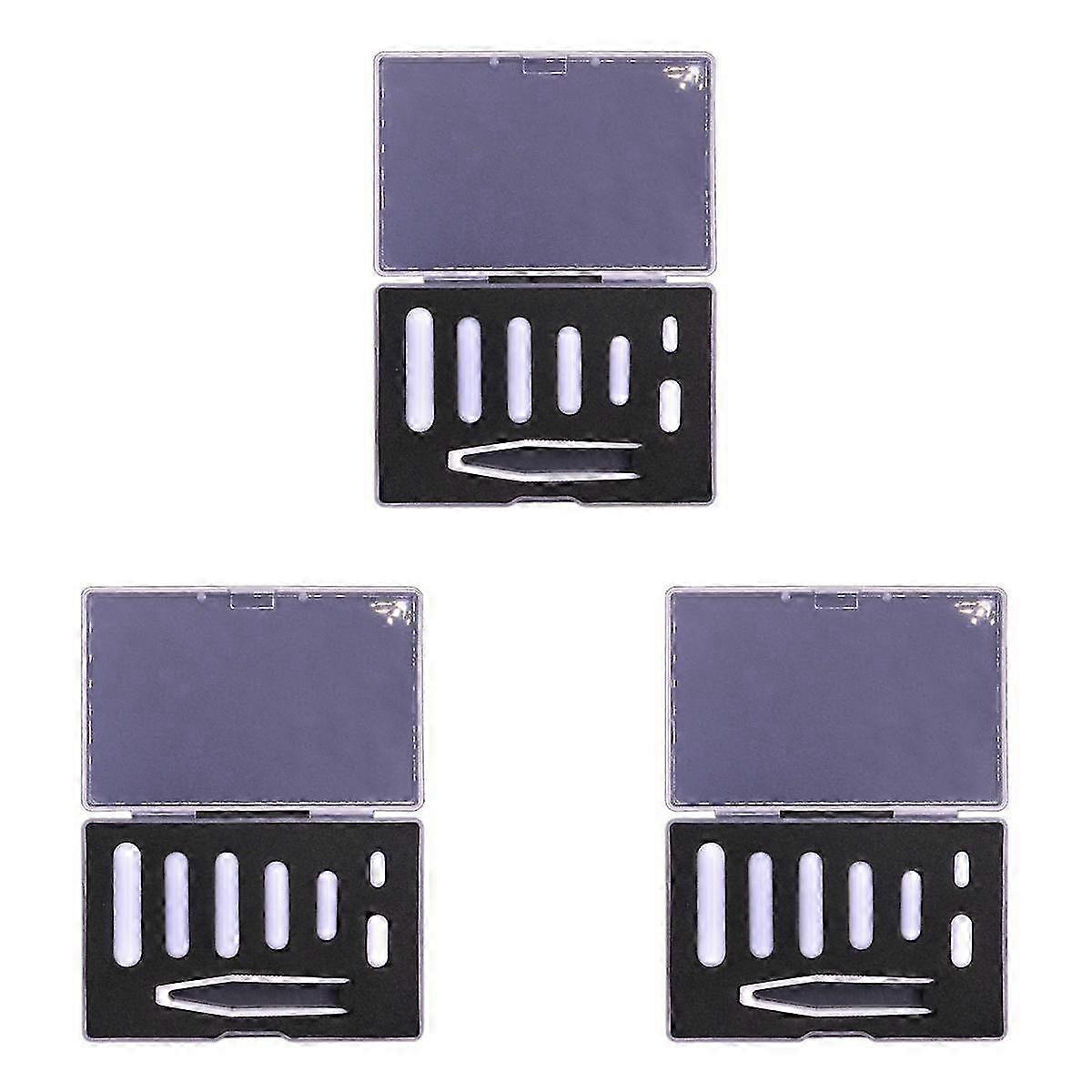 3 Set Magnetic Stirrer Bar Mixed Size PTFE Magnetic Stirrer Mixer Stir Bars, Type-C Set