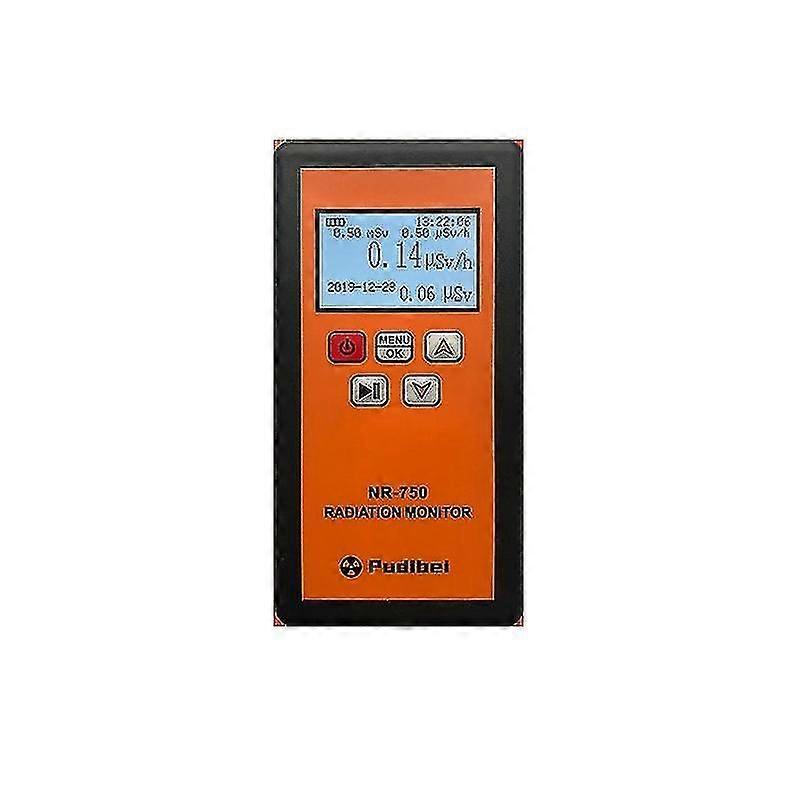 Nr-750 Handheld Nuclear Radiation Detector Lcd Display Household Radioactive Tester Geiger Counter