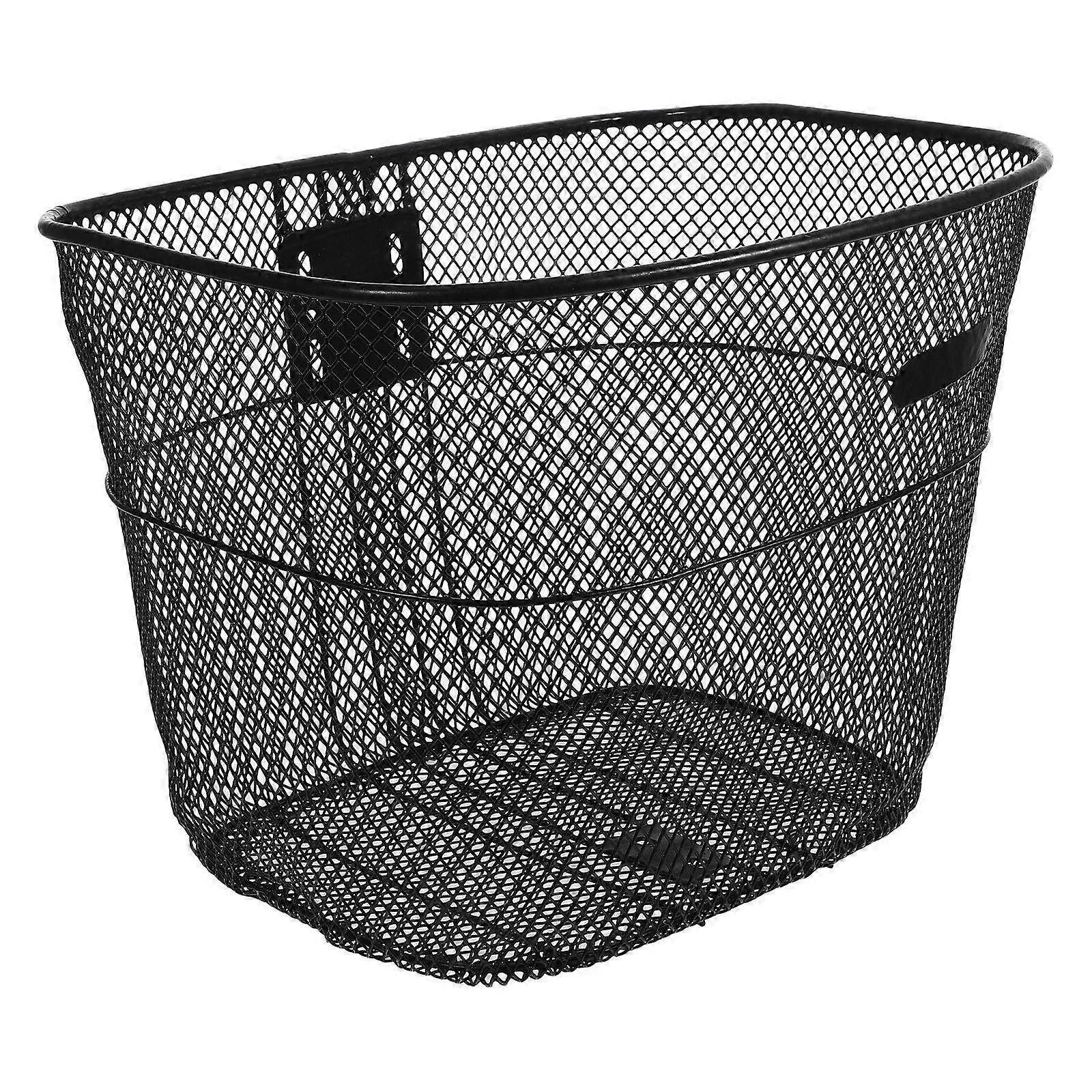 Durable Steel Detachable Bike Basket for Cycling – Heavy Duty Multi Use Design Suitable for Vegetables and Electric Bikes