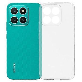 Coque UNITHIN pour Honor X8c 4G, ultra fine, 0,7 mm, transparente, anti-chute, découpes précises