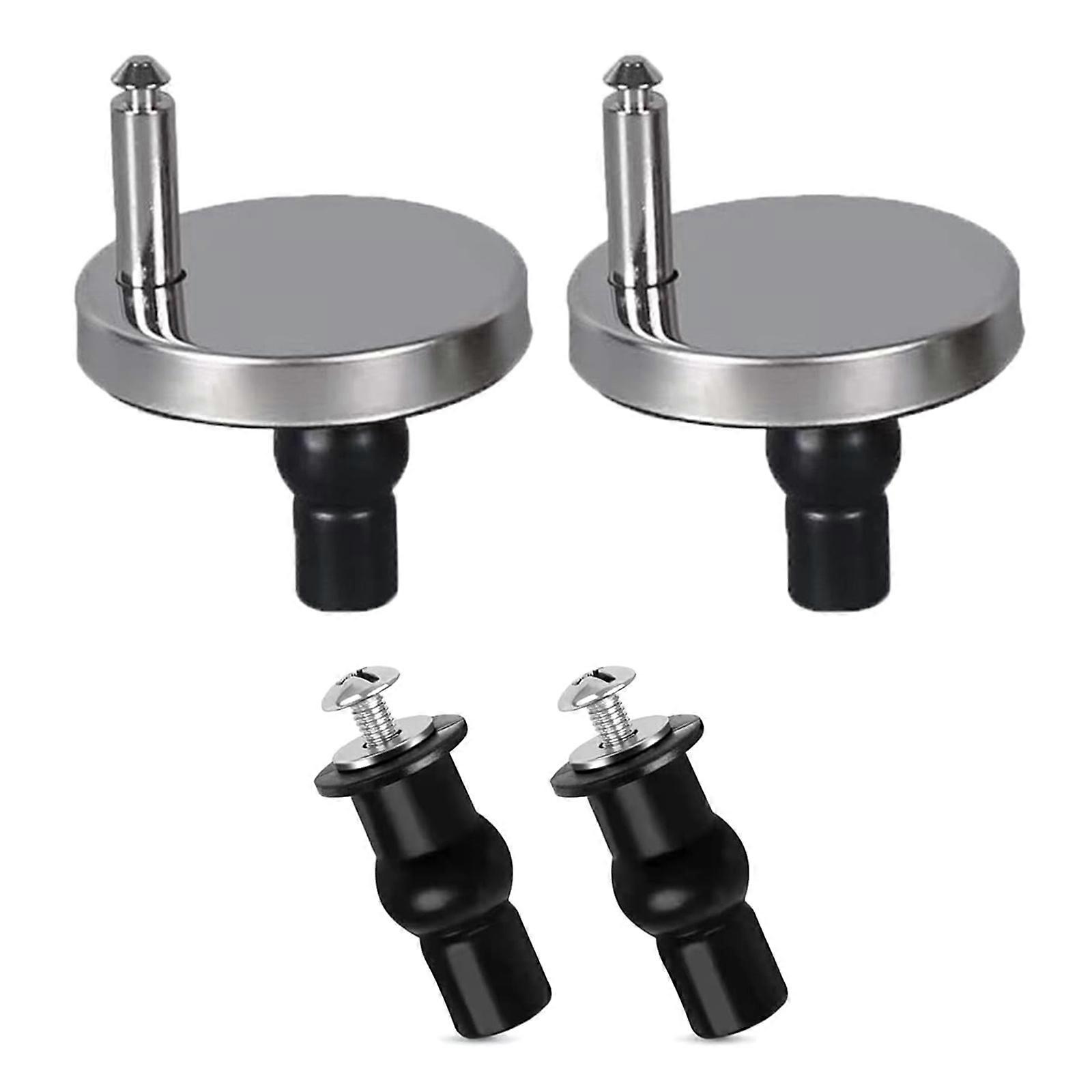 Sedile WC universale Raccordo superiore Cerniere per sedile WC a sgancio rapido Hardware per la maggior parte dei sedili WC standard Durable
