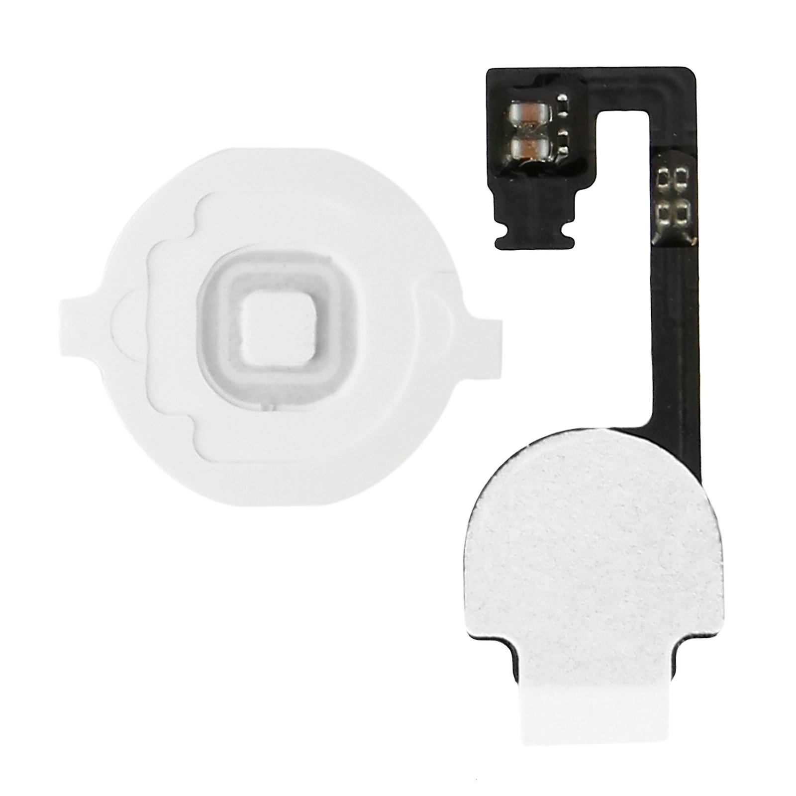 Bouton Home Complet Avec Nappe Pour IPhone 5S | Blanc | Pièce De Rechange Originale