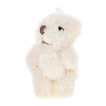 Doll House Plush Doll Miniature Plush Doll Figurine Mini Jointed Bear Doll