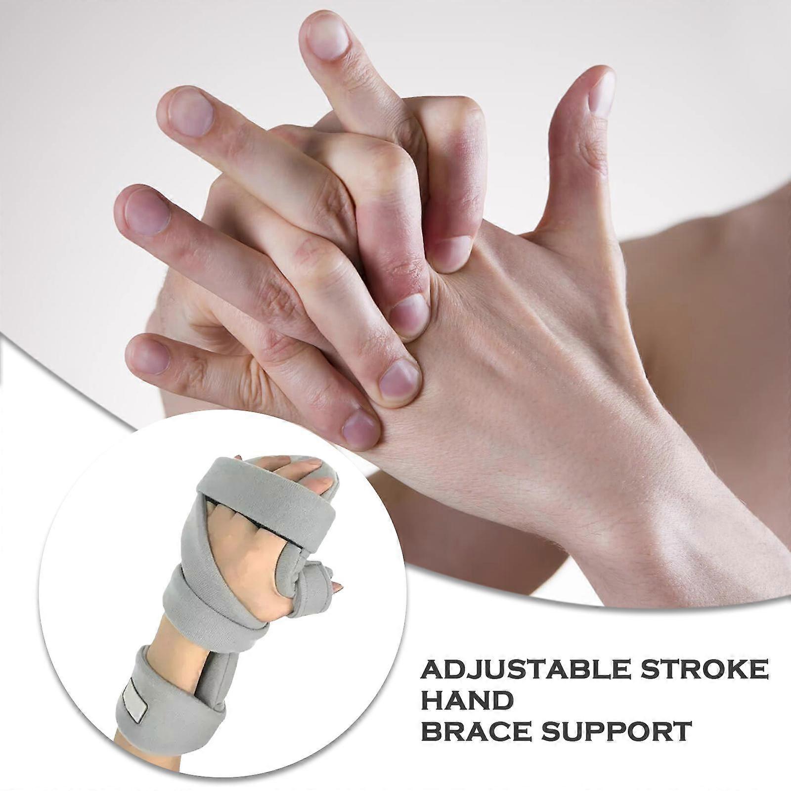 Left (A) $Rehabilitation fingerboard adjustable hand support hand wrist guard wrist fracture fixation protector splint orthopedic correction brace