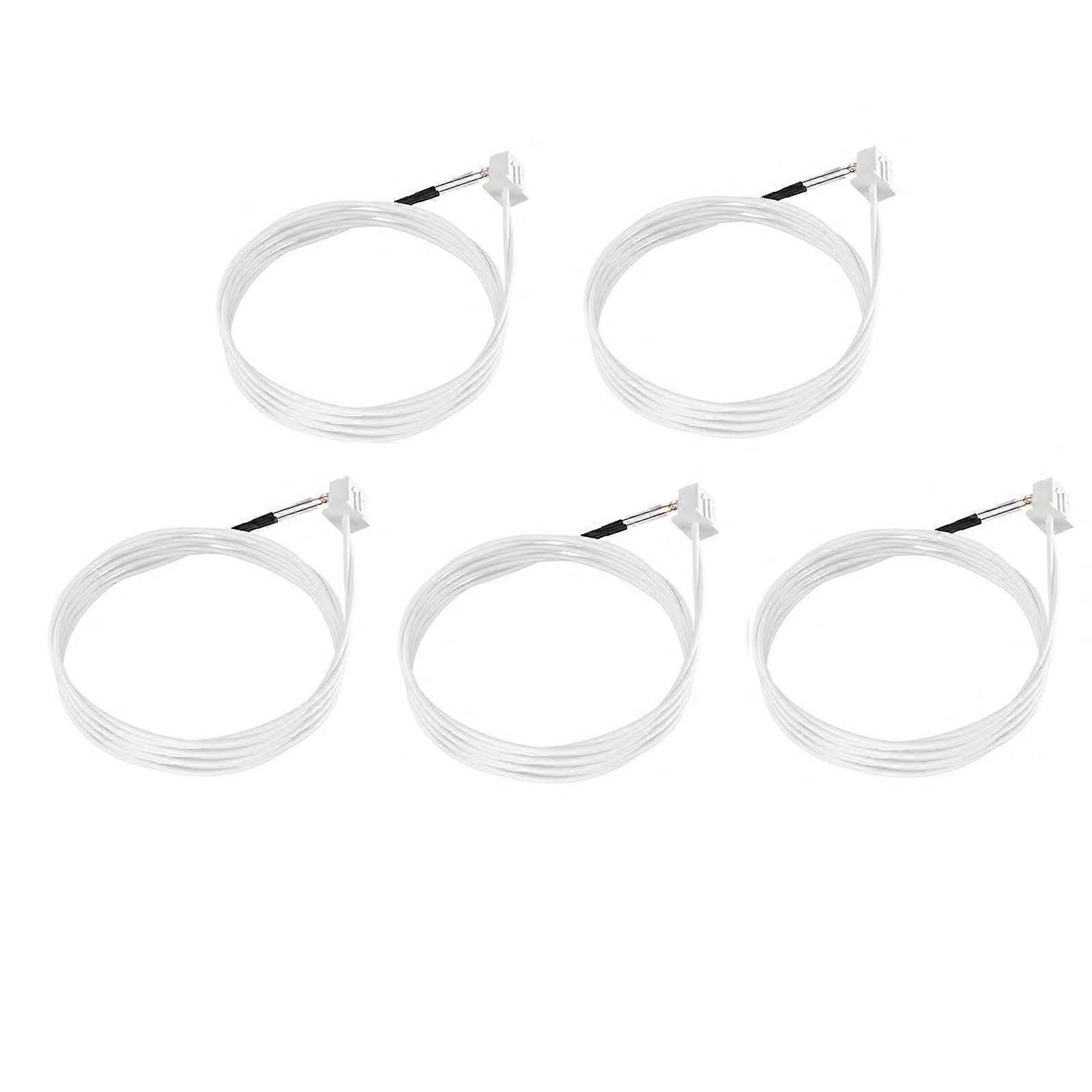 5pcs Thermistor NTC 3950 100K Thermistor Temperature Sensor for Creality Ender 3, Ender 3 Neo, Voxelab Aquila 3D Printer XH2.54 (1M)