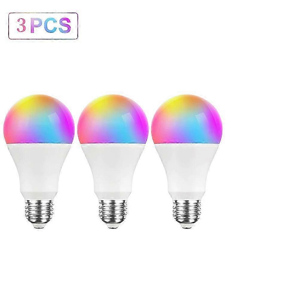 15w Tuya Wifi E27 Rgbcw Led Lamp Bulb Smart Home Night Light , Alexa Google Home Yandex Alice, 220v Dimmable Leds Bulbs For Home